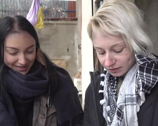 Две чешские давалки согласились дать за деньги