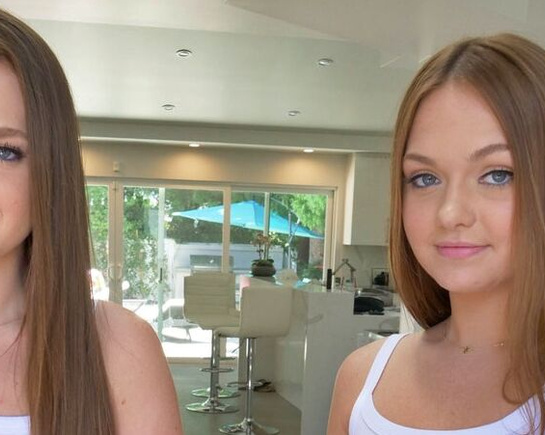 Сводные сестры вместе получают оргазм